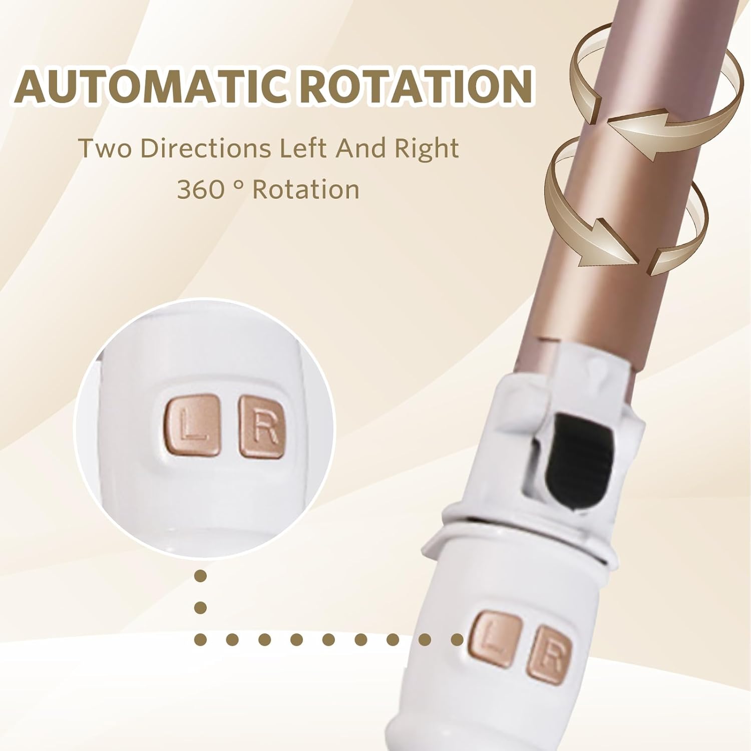 WaveLuxe | Dual Barrel Curling Iron & Hair Dryer for Effortless Styling at Home