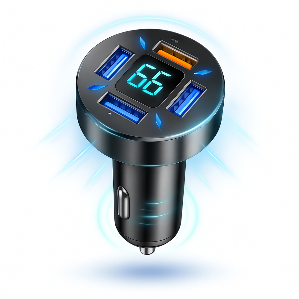 VoltCharge | Powerful Compact Dual USB Car Charger Adapter