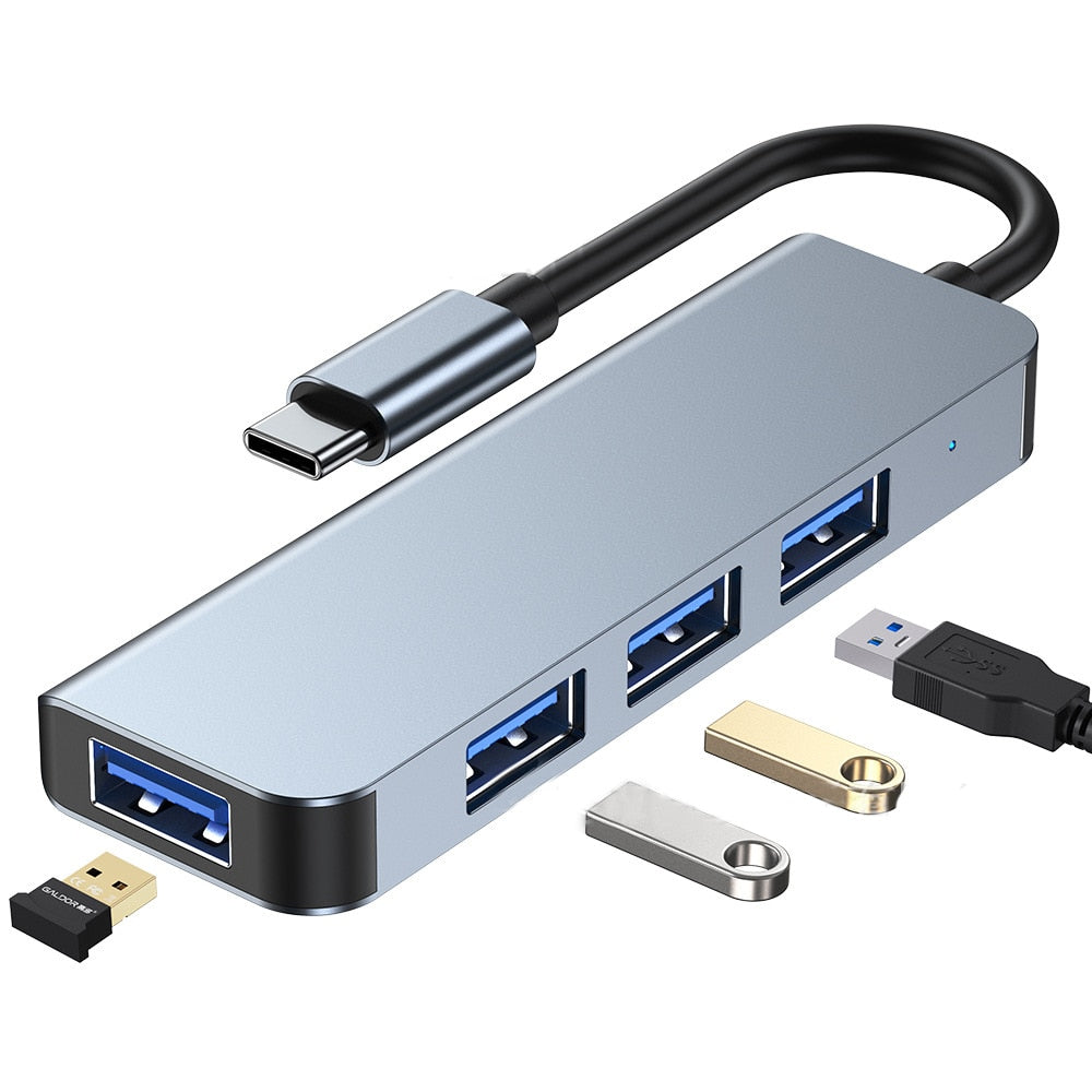 VortexHub | Versatile Compact USB-C Hub with 4K HDMI and Fast Charging