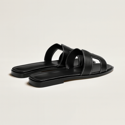 SunnyWalk | Women’s Slip-On Flat Sandals for Everyday Summer Wear