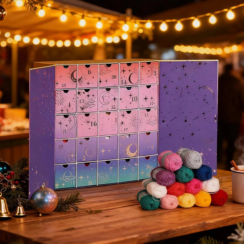 YarnBliss | Creative Festive Knitting Set for 25 Days of Winter Projects