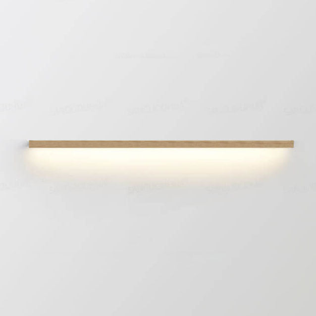 ZenBeam | Elegant Minimalist Solid Wood LED Wall Light Sconce