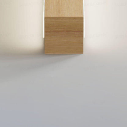 ZenBeam | Elegant Minimalist Solid Wood LED Wall Light Sconce
