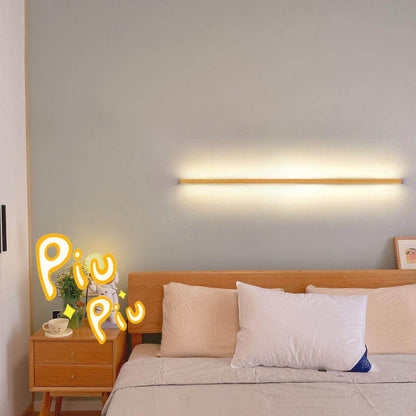 ZenBeam | Elegant Minimalist Solid Wood LED Wall Light Sconce
