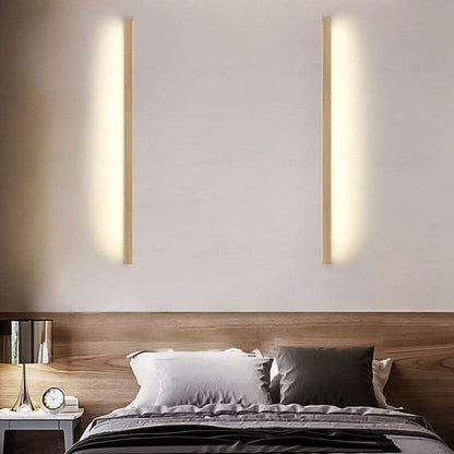 ZenBeam | Elegant Minimalist Solid Wood LED Wall Light Sconce