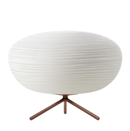 ZenGlow | Elegant Japanese-Inspired Hand-Blown Glass Table Lamp