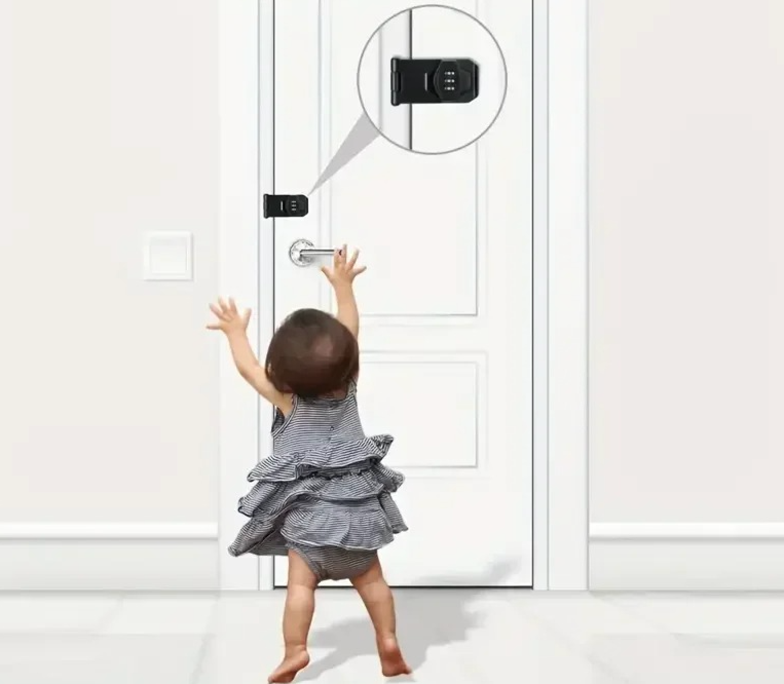 ZincGuard | Reliable Keyless Combination Door Lock for Home and Office