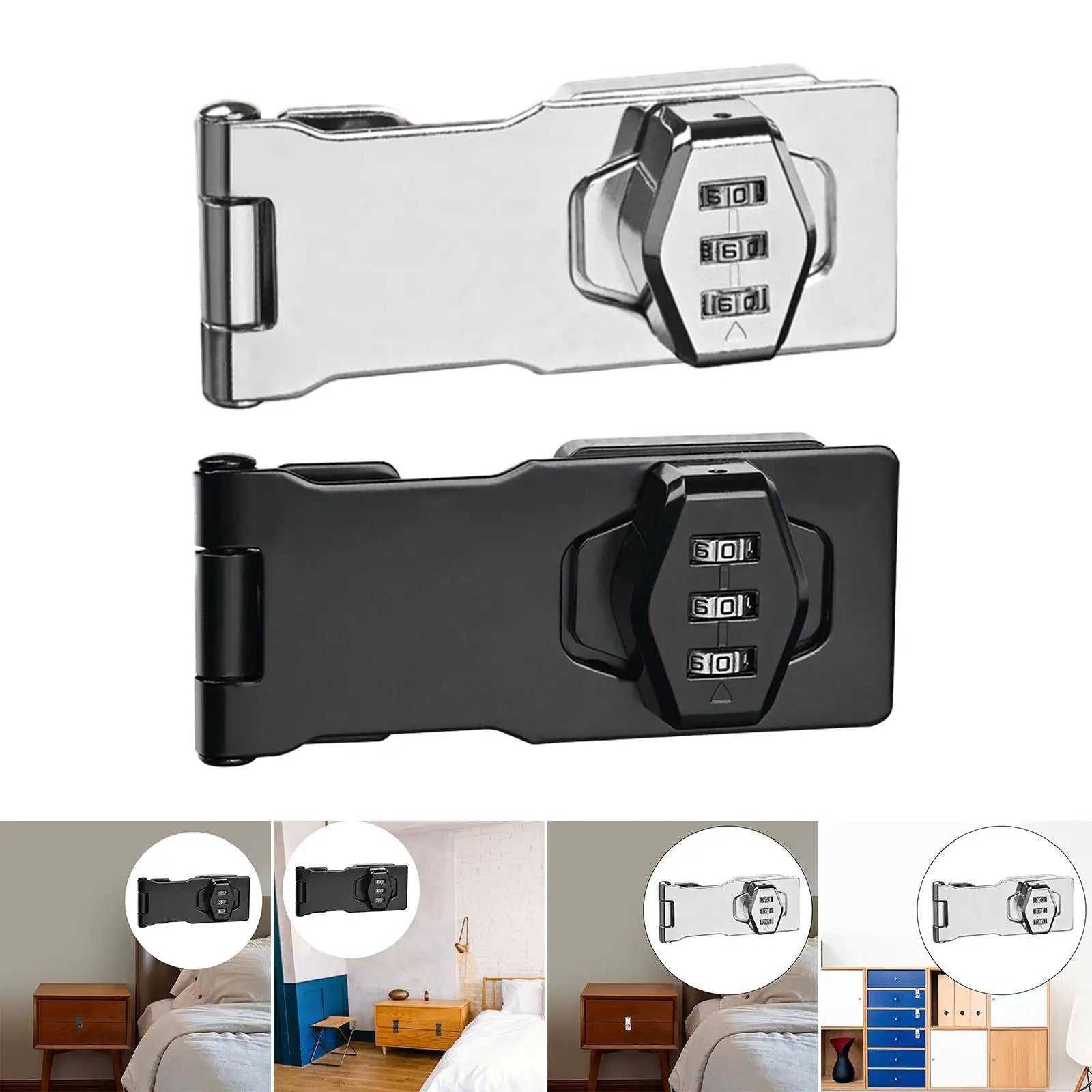 ZincGuard | Reliable Keyless Combination Door Lock for Home and Office