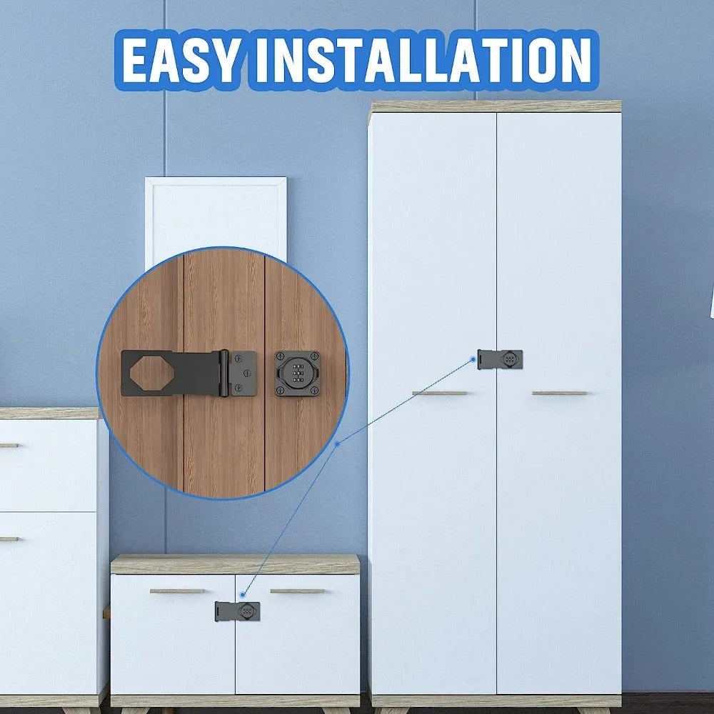 ZincGuard | Reliable Keyless Combination Door Lock for Home and Office