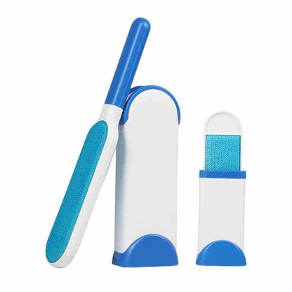 Pet Hair Removal Brush With Self-Cleaning Base For Clothes And Furniture