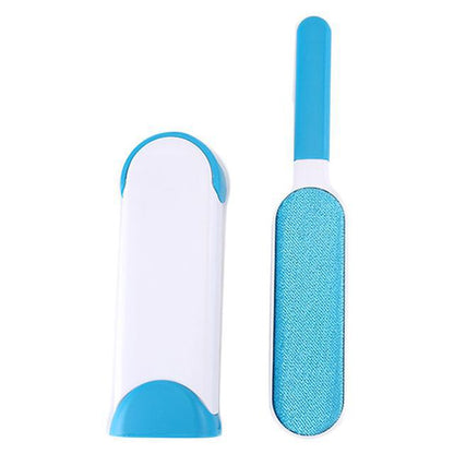 Pet Hair Removal Brush With Self-Cleaning Base For Clothes And Furniture