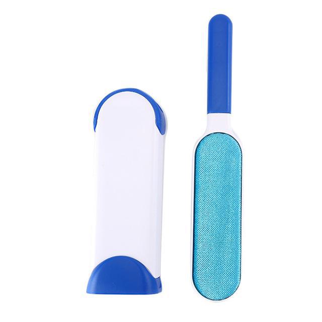 Pet Hair Removal Brush With Self-Cleaning Base For Clothes And Furniture