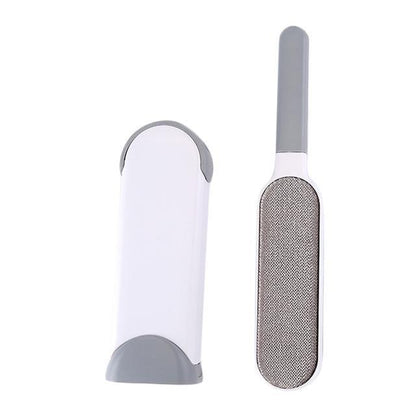 Pet Hair Removal Brush With Self-Cleaning Base For Clothes And Furniture