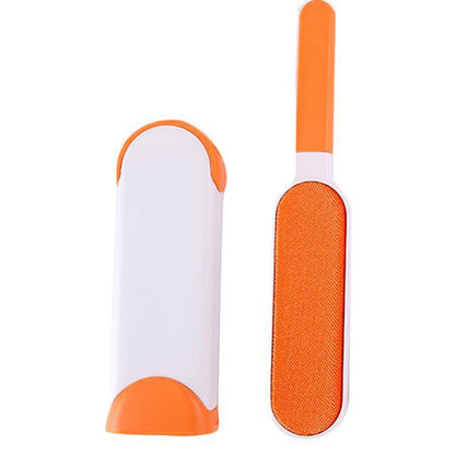 Pet Hair Removal Brush With Self-Cleaning Base For Clothes And Furniture