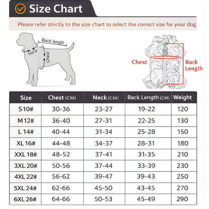 Alpine Protect Waterproof Dog Onesie With Full-Body Thermal Protection For Rain, Snow, And Cold Weather